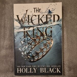 The Wicked King by Holly Black - Gold & Blue Cover